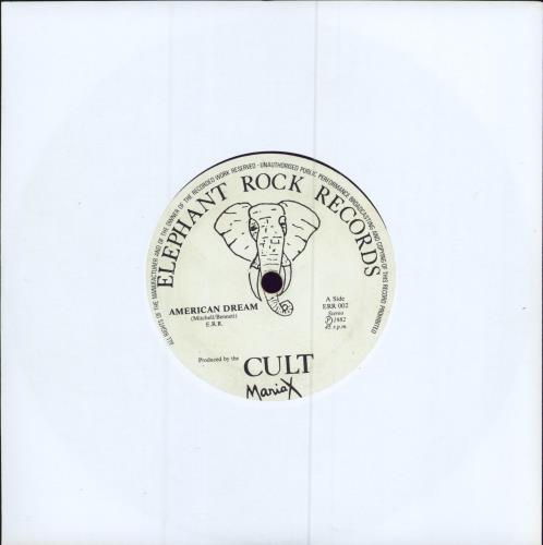 The Cult Maniax American Dream 7" vinyl single (7 inch record / 45) UK 39Y07AM782776