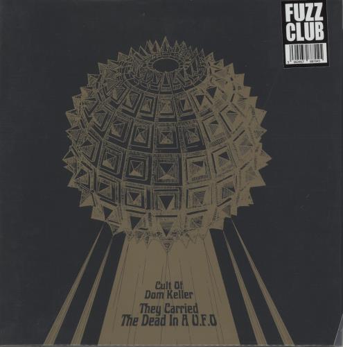 The Cult Of Dom Keller They Carried The Dead In A U.F.O - Deluxe Edition - Gold Vinyl vinyl LP album (LP record) UK 2K4LPTH872947