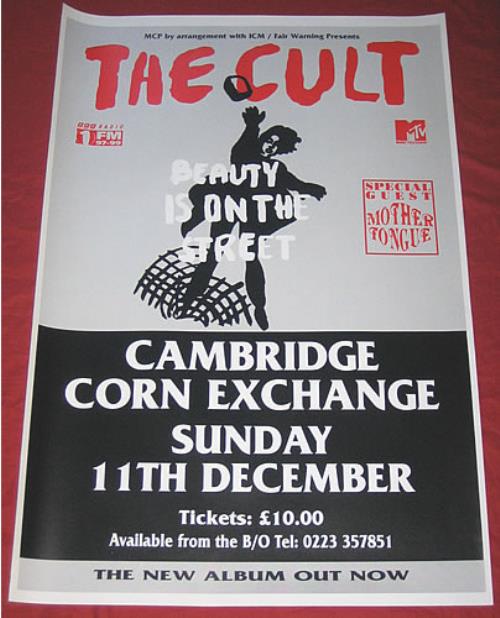 The Cult Beauty Is On The Street poster UK CLTPOBE354359