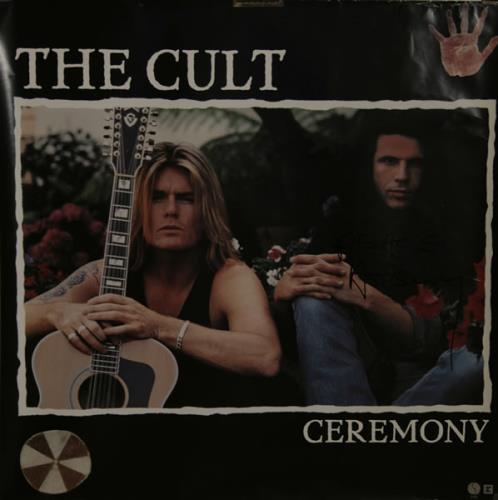 The Cult Ceremony - Autographed poster US CLTPOCE505596