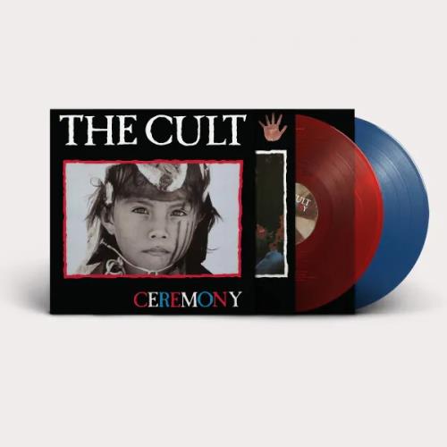 The Cult Ceremony - Blue & Red Vinyl - Sealed 2-LP vinyl record set (Double LP Album) UK CLT2LCE817577