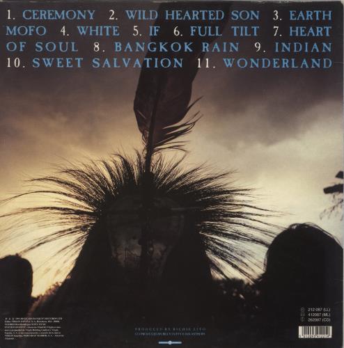 The Cult Ceremony vinyl LP album (LP record) Spanish CLTLPCE875234