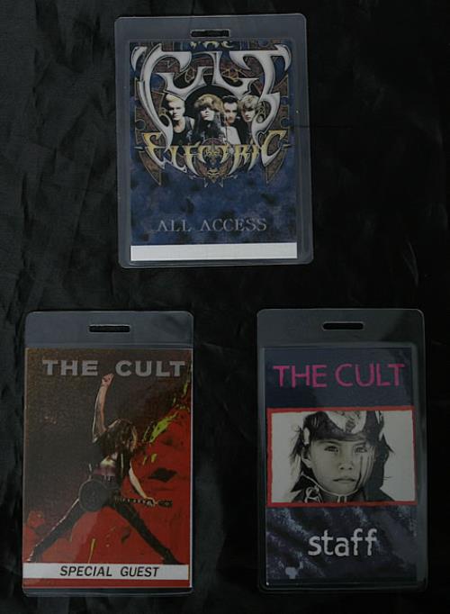 The Cult Collection of Three Tour Pass Laminates tour pass UK CLTTPCO462442