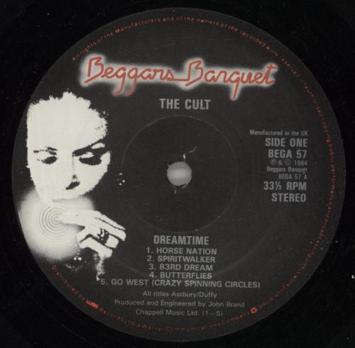 The Cult Dreamtime - EX vinyl LP album (LP record) UK CLTLPDR675049