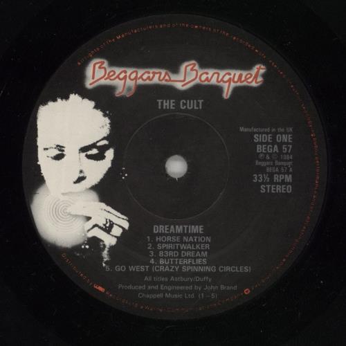 The Cult Dreamtime vinyl LP album (LP record) UK CLTLPDR265538