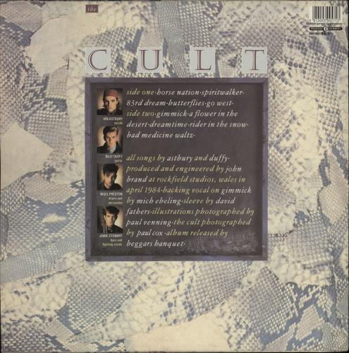 The Cult Dreamtime vinyl LP album (LP record) UK CLTLPDR592303