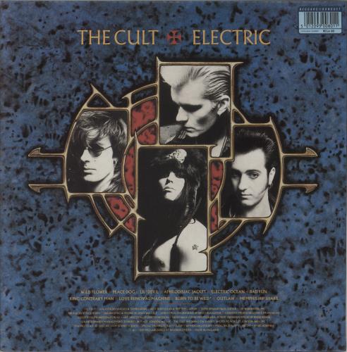 The Cult Electric - Gold Picture Disc + Inner picture disc LP (vinyl picture disc album) UK CLTPDEL34946