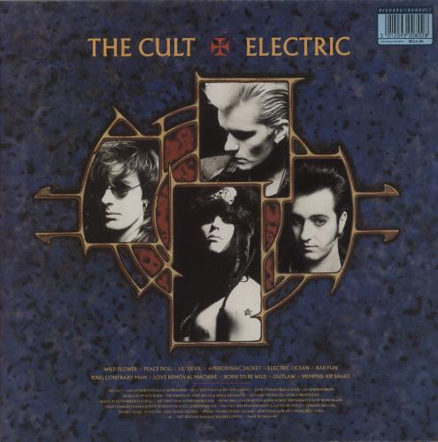 The Cult Electric vinyl LP album (LP record) UK CLTLPEL873444