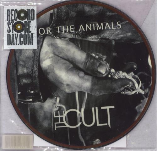 The Cult For The Animals - RSD12 - EX 7" vinyl picture disc (7 inch picture disc single) US CLT7PFO832934