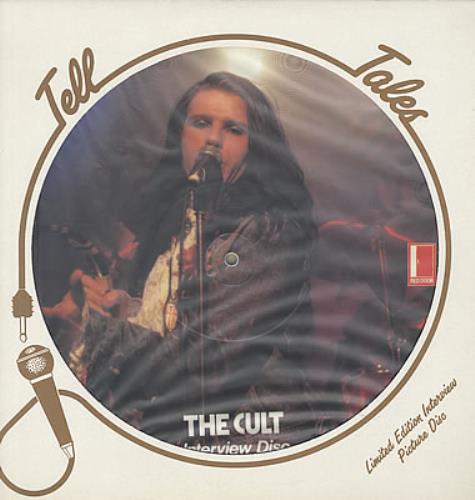 The Cult Interview Disc picture disc LP (vinyl picture disc album) UK CLTPDIN384497