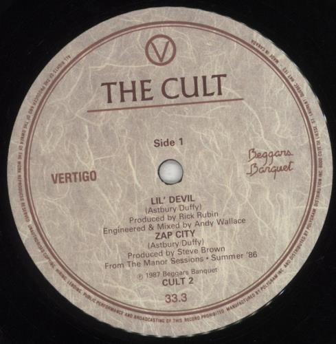 The Cult Lil' Devil - Double Pack + 2 Posters 12" vinyl single (12 inch record / Maxi-single) Canadian CLT12LI11802