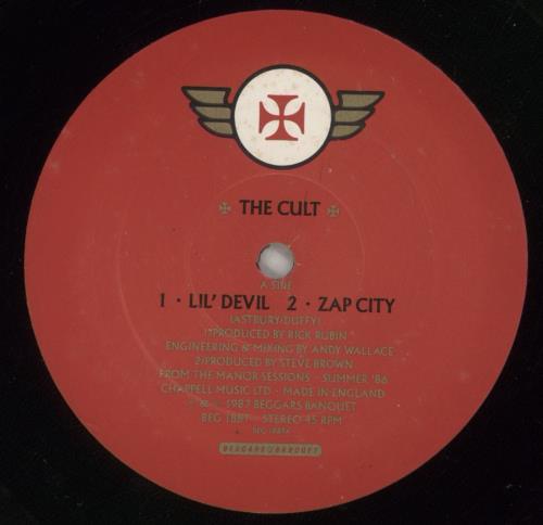 The Cult L'il Devil EP 12" vinyl single (12 inch record / Maxi-single) UK CLT12LI60377