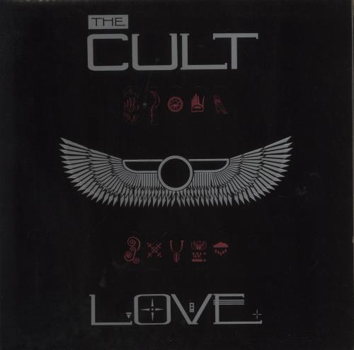 The Cult Love - Embossed Sleeve vinyl LP album (LP record) UK CLTLPLO306426