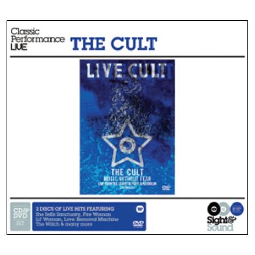The Cult Music Without Fear 2-disc CD/DVD set UK CLT2DMU437643