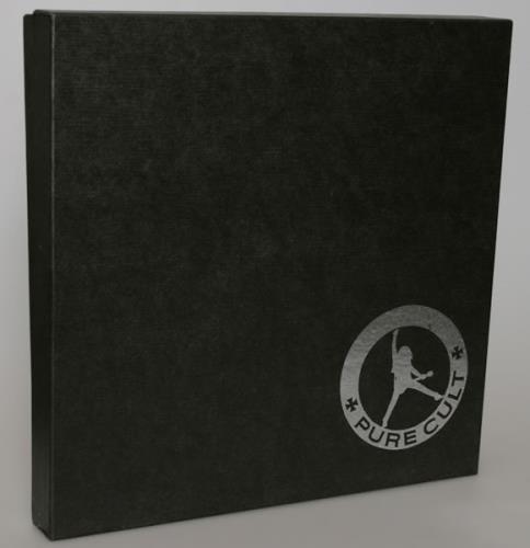 The Cult Pure Cult - Incl Video, Cd, 7", Poster & Shirt box set UK CLTBXPU89600