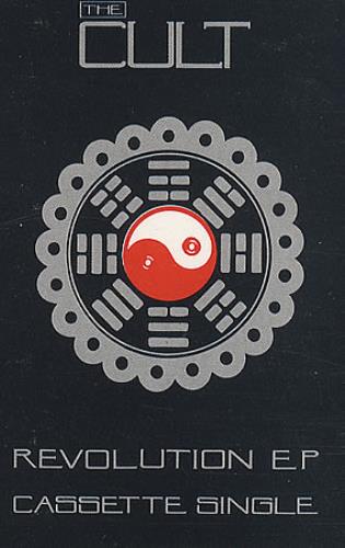 The Cult Revolution cassette single UK CLTCMRE36676