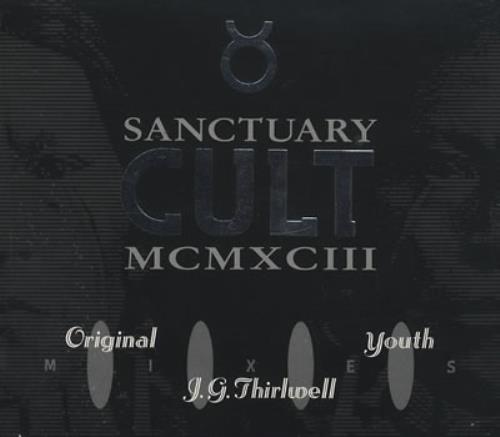 The Cult Sanctuary MCMXCIII - CD 1 CD single (CD5 / 5") UK CLTC5SA91008