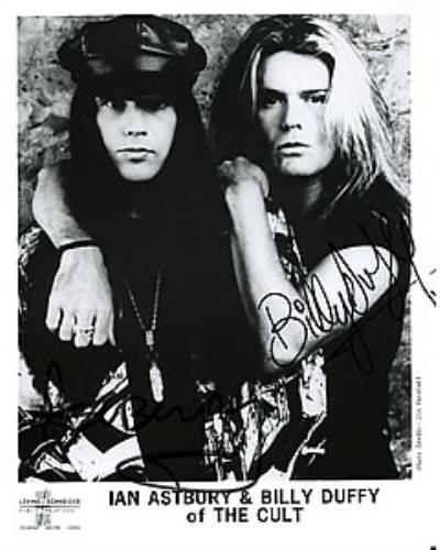 The Cult Signed Photograph photograph US CLTPHSI282650