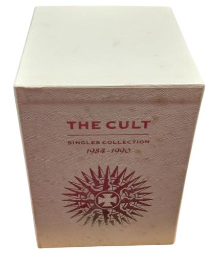 The Cult Singles Collection 1984-1990 - 10 CD CD Single Box Set UK CLTCXSI50033