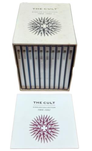 The Cult Singles Collection 1984-1990 - 10 CD CD Single Box Set UK CLTCXSI50033