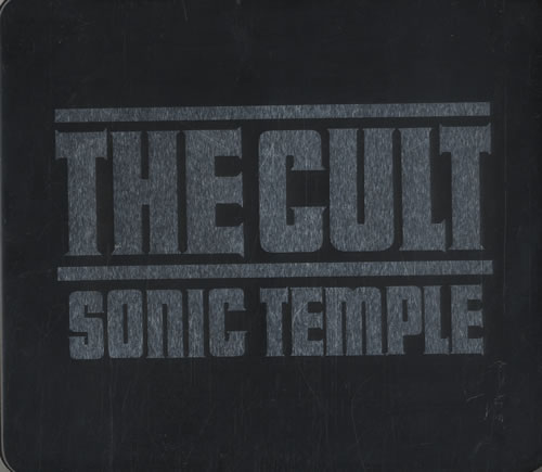 The Cult Sonic Temple - Metal Tin CD album (CDLP) Japanese CLTCDSO577764