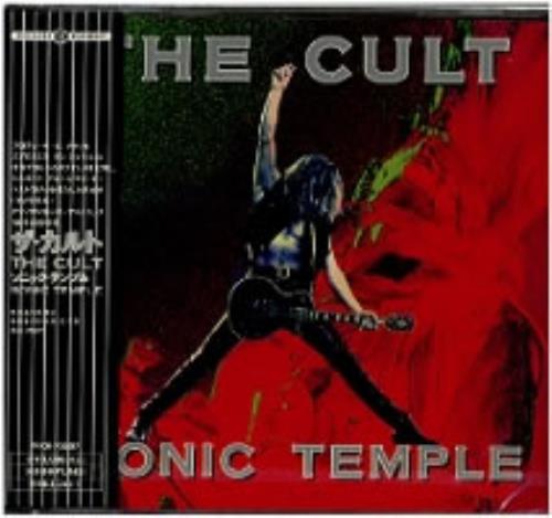 The Cult Sonic Temple CD album (CDLP) Japanese CLTCDSO191606
