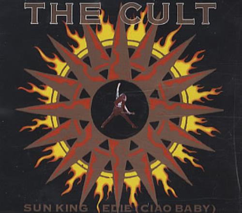The Cult Sun King CD single (CD5 / 5") UK CLTC5SU22408