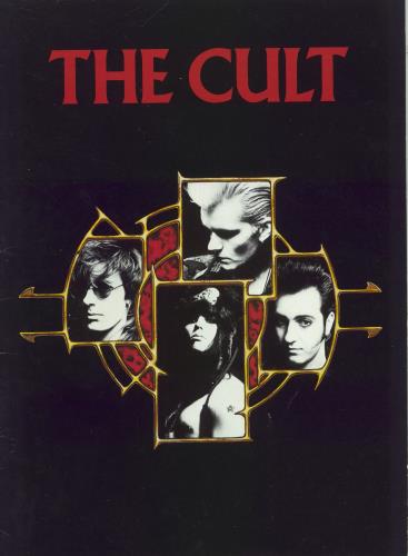 The Cult UK Tour 1987 + ticket stub tour programme UK CLTTRUK867061