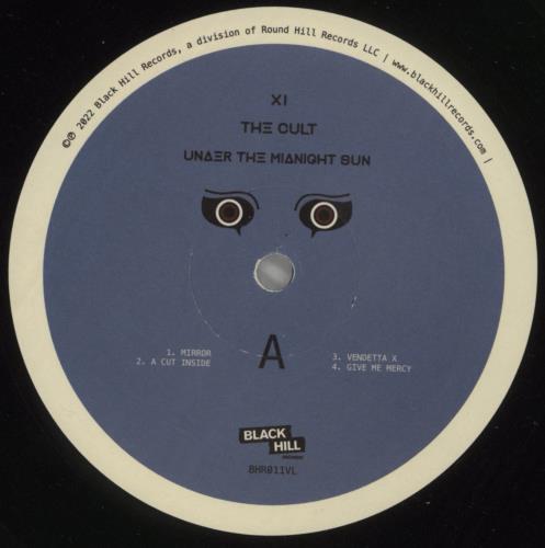The Cult Under the Midnight Sun - EX vinyl LP album (LP record) US CLTLPUN868013