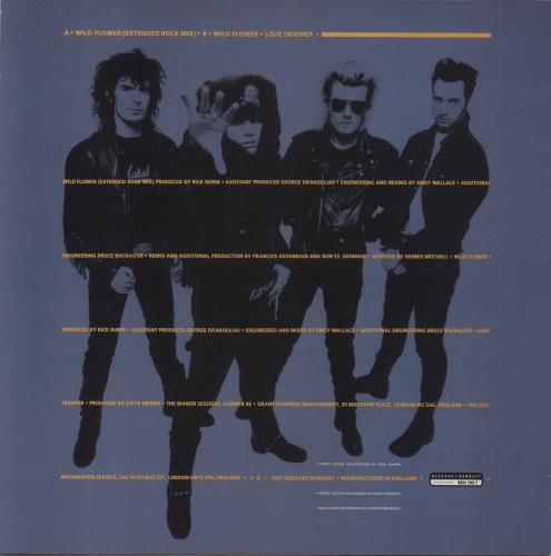 The Cult Wildflower 12" vinyl single (12 inch record / Maxi-single) UK CLT12WI101511