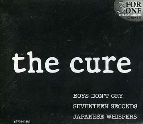 The Cure 3 Album Set box set UK CURBXAL188782