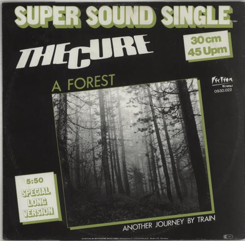 The Cure A Forest - EX 12" vinyl single (12 inch record / Maxi-single) German CUR12AF330061