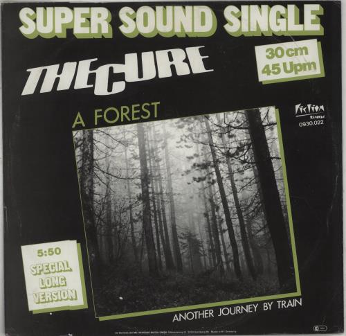 The Cure A Forest - EX 12" vinyl single (12 inch record / Maxi-single) German CUR12AF330061