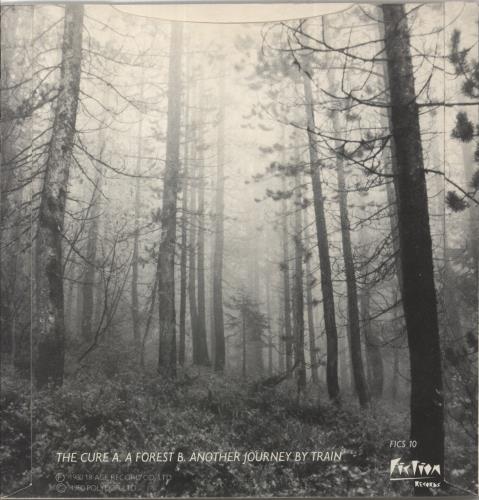 The Cure A Forest 7" vinyl single (7 inch record / 45) UK CUR07AF08434