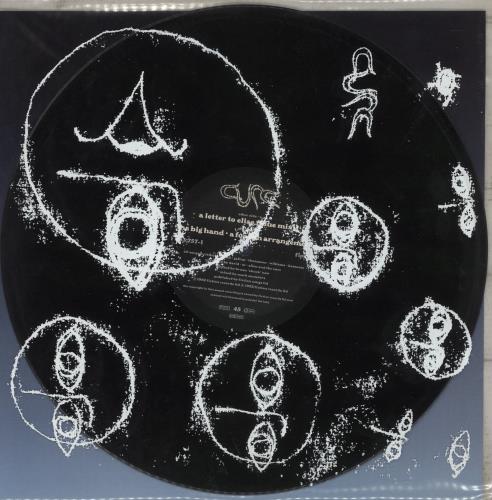 The Cure A Letter To Elise - Printed PVC Sleeve - VG 12" vinyl single (12 inch record / Maxi-single) UK CUR12AL884395