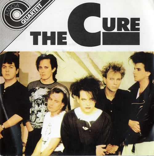 The Cure Amiga Quartett 7" vinyl single (7 inch record / 45) German CUR07AM02248