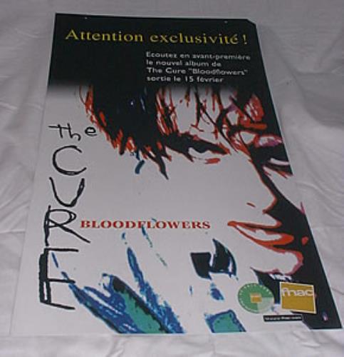 The Cure Bloodflowers display French CURDIBL202501