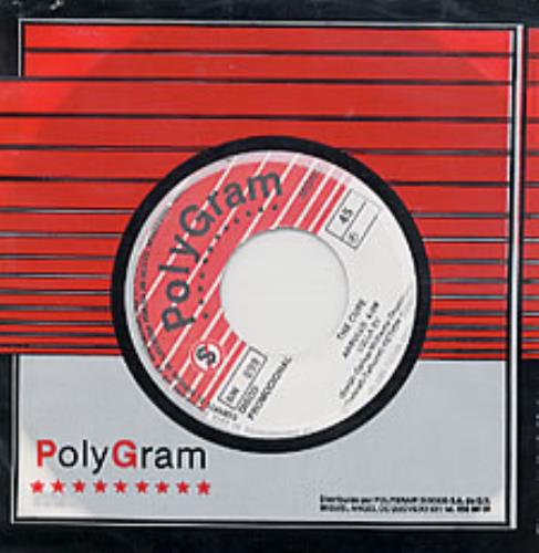 The Cure Cancion De Amor - Love Song 7" vinyl single (7 inch record / 45) Mexican CUR07CA225464