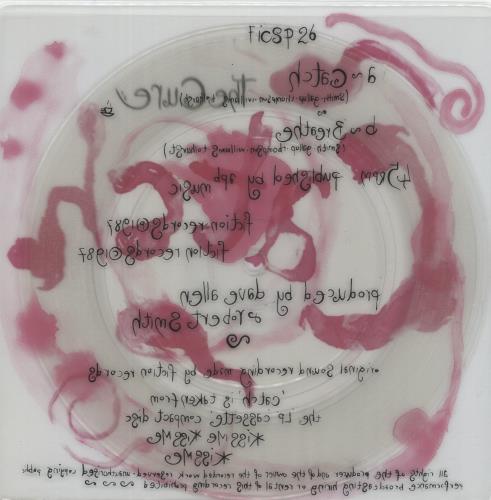 The Cure Catch - Clear Vinyl 7" vinyl single (7 inch record / 45) UK CUR07CA15945