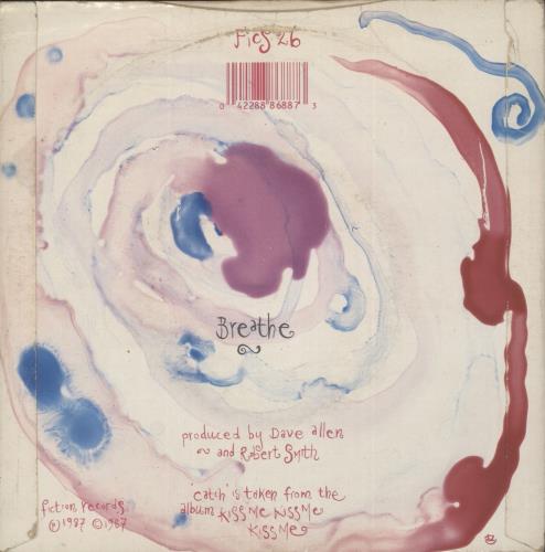 The Cure Catch - Paper labels - VG 7" vinyl single (7 inch record / 45) UK CUR07CA869765