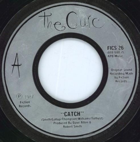 The Cure Catch -wide 7" vinyl single (7 inch record / 45) UK CUR07CA799960