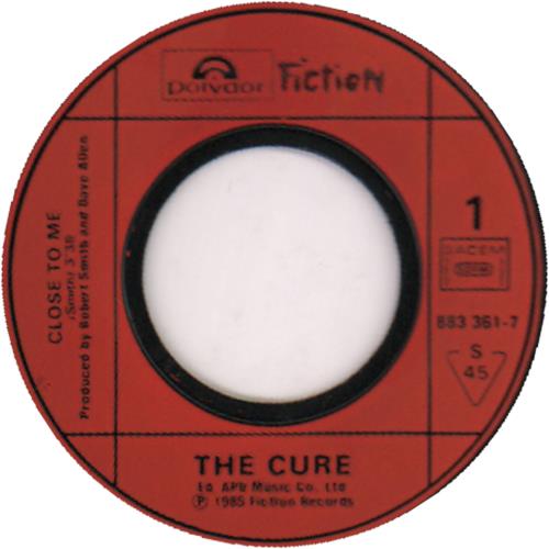 The Cure Close To Me 7" vinyl single (7 inch record / 45) French CUR07CL180050