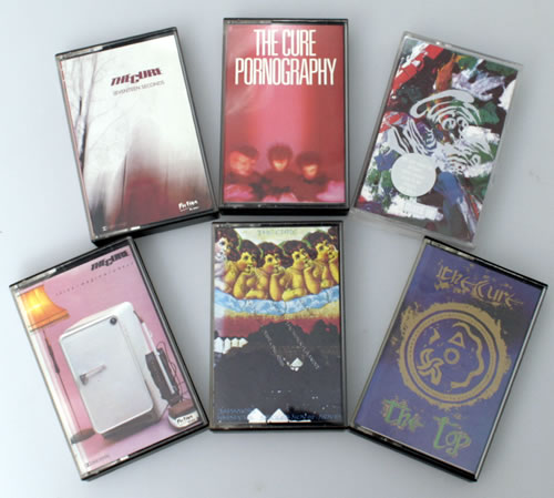 The Cure Collection of 6 Albums cassette album UK CURCLCO550241