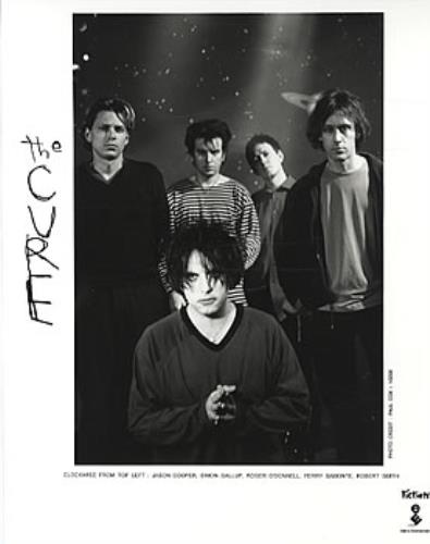 The Cure Dream Tour media press pack US CURPPDR313643