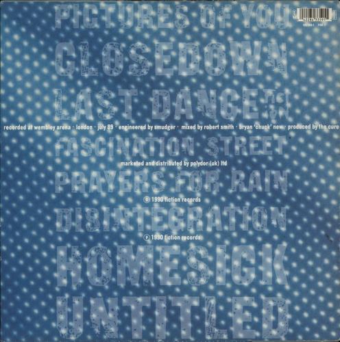 The Cure Entreat vinyl LP album (LP record) UK CURLPEN112780