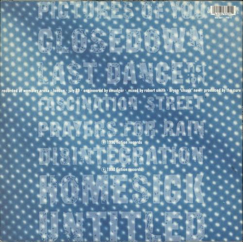 The Cure Entreat vinyl LP album (LP record) Dutch CURLPEN727602