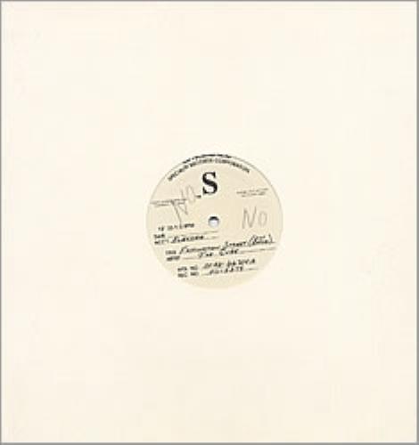 The Cure Fascination Street - Test Pressing 12" vinyl single (12 inch record / Maxi-single) US CUR12FA08480