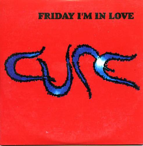 The Cure Friday I'm In Love CD single (CD5 / 5") French CURC5FR08362