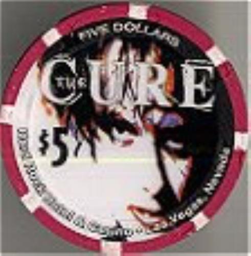 The Cure Gambling Chip memorabilia US CURMMGA160994