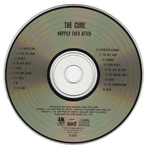 The Cure Happily Ever After CD album (CDLP) US CURCDHA344039